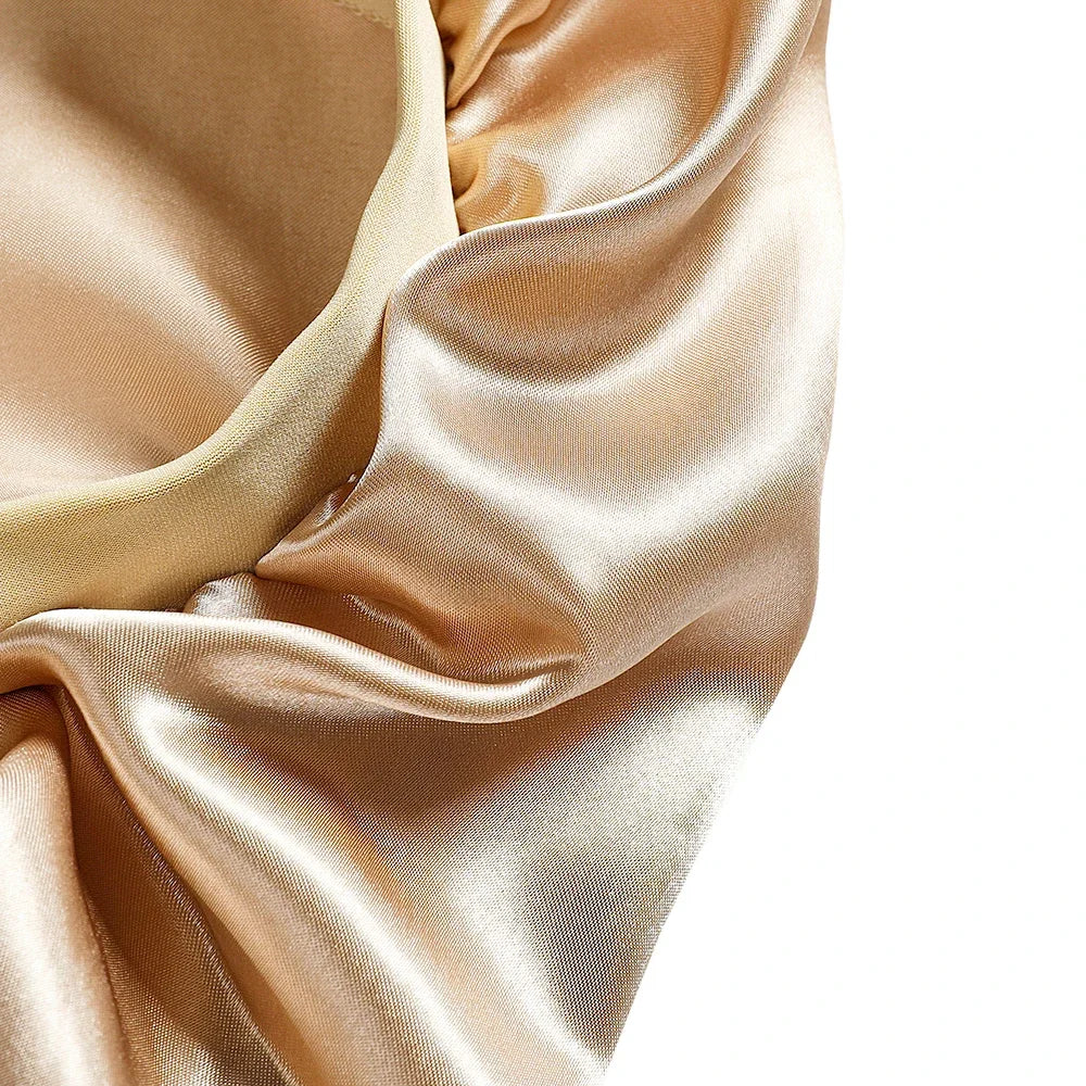 3Pcs Elastic Wide Edge Satin Bonnet Long Hair Hat Sleeping Hats Wrap Night Cap Hair Care Bonnet for Women Men Unisex Cap