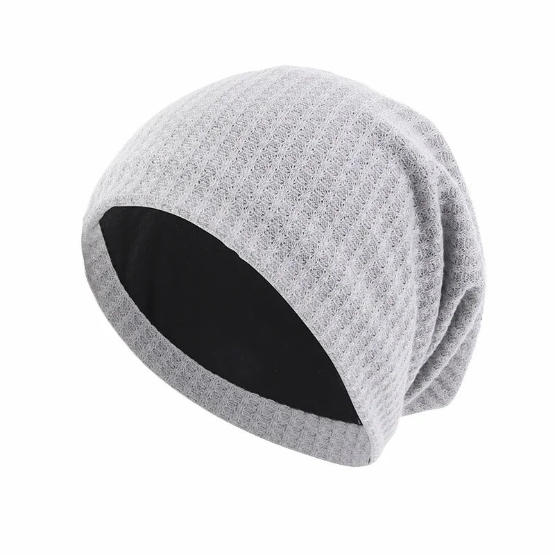 Bonnet de nuit unisexe doublé en satin pour femme et homme, bonnet de nuit ample pour soins capillaires, bonnet anti-chute, bonnet de nuit, couvre-chef