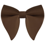 GUSLESON Fashion Pink Champagne Blue Solid Bow Tie For Men Classic Big Bowtie For Party Wedding Bowknot Adult Mens Tie