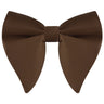 GUSLESON Fashion Pink Champagne Blue Solid Bow Tie For Men Classic Big Bowtie For Party Wedding Bowknot Adult Mens Tie