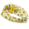 Pokemon Headbands Pikachu Stretch Wide edge Headbands Anime Childrens Sports Headbands Outdoor Running Anti Sweating Headbands