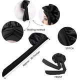 Bonnet de nuit en satin pour femme et homme, bonnet de nuit unisexe, bonnet de douche