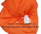 Children's Bucket Hats Adjustable Summer Baby Quick-drying Cap Wide Brim Beach Travel  UV Protection Outdoor Essential Sun Caps
