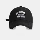 Fashion Men Women BROOKLYN Baseball Cotton Adjustable Snapback Hat Embroidery Women's Cap Hip Hop Outdoor Casual Sun Hats