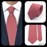 Cravates élégantes à pois pour hommes LYL 7 cm, cravate de luxe avec imprimé géométrique, cadeau pour invités, accessoires de festival pour gentleman