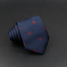 Cute Cartoon Pattern Animal Floral Printed Tie For Men Narrow Slim NeckTie Wedding Red Navy Party Ties Cravat Accessories Gifts