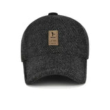 Chapeau en coton pour homme, chapeau d'automne et d'hiver, chapeau en tissu pour papa d'âge moyen, chapeau de baseball pour homme célibataire, chapeau de soleil