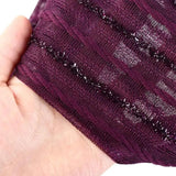 White Hair Elastic Hair Band Sequin Shiny Cloth Mother Hair Hoop Women Headband Korean Headwear Wide Hair Band Mesh Hairbands