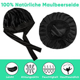 Bonnet de nuit en satin pour femme et homme, bonnet de nuit unisexe, bonnet de douche