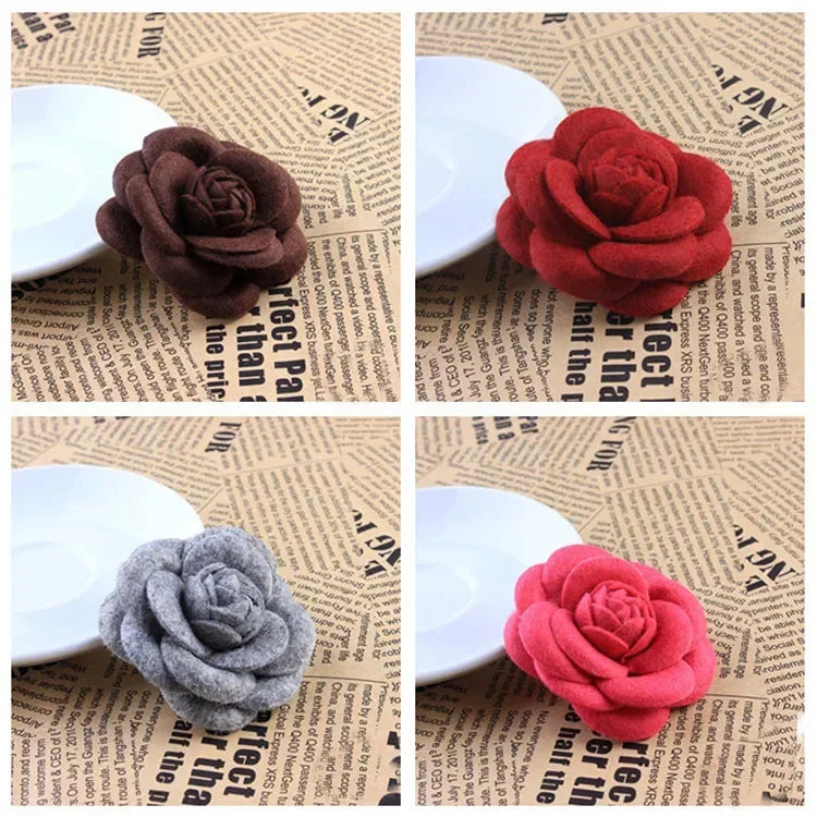 i-Remiel High-End-Brosche aus koreanischer Mode, neue Stoffblume, Schleife, Strickjacke, Seidenschals, Schnallennadel für Damenbekleidungszubehör