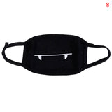1pc Mouth Face Mask Unisex Cotton Dustproof Mouth Face Mask Anime Cartoon Bear Women Men Muffle Face Mouth Party Masks