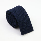 Cravates classiques en tricot pour hommes, cravates décontractées, à pois, à carreaux, pour loisirs, chaudes, pour affaires, mariage, largeur 6 cm