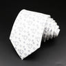 Cravate rayée pour homme, motif cachemire floral, marron et gris, idéale pour les loisirs, les affaires, le quotidien, les mariages, les fêtes, les accessoires, cadeau