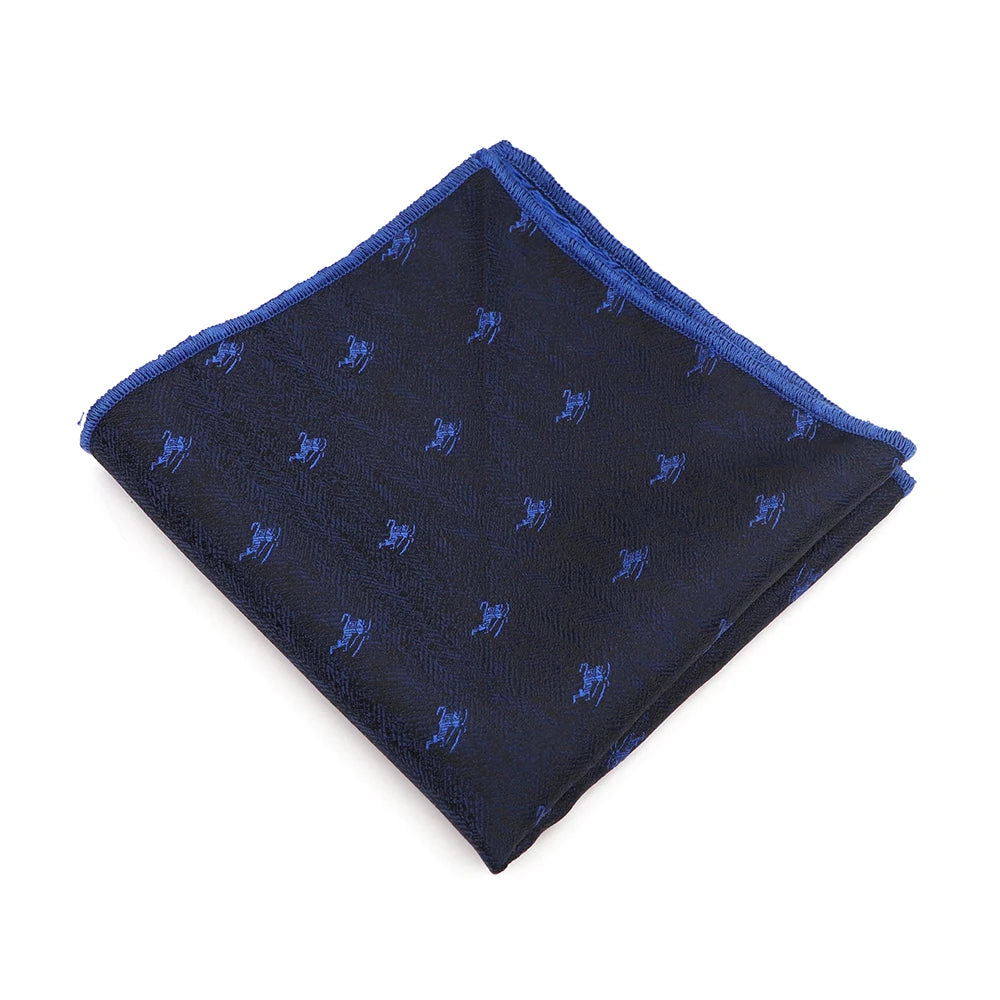 Mouchoir de poche en tissu jacquard de haute qualité, nouveau style, à pois, à rayures, à fleurs, adapté aux costumes de fête formels, au travail, cadeau