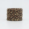 High Elasticity Universal Leopard Print Elastic Hair Scrunchie Ties for Women Girls Ponytail Holder Hair Rings Rope Accessories
