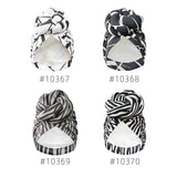 New Pre-Made Knotted Head Wrap Fashion Head Cap For Women Luxury Party Headdress Women 3D Flower Cross Turban Hat