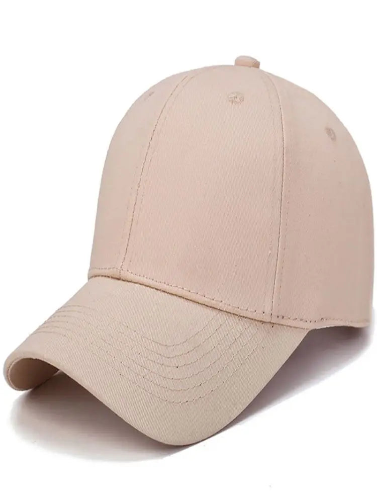 Solid Color Baseball Cap Men Cap Outdoor Fashion Design and high Quality Sun Hat