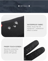 Hot Winter Gloves For Men Women Touchscreen Warm Outdoor Cycling Driving Motorcycle Cold Gloves Windproof Non-Slip Womens Gloves