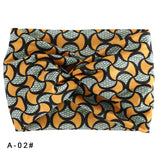Printed Wide Elastic Headband Pilates Yoga  Running Cycling Hairband Turban Makeup Hair Hoop Makeup Headwrap for Women Girl
