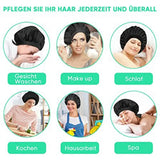 Bonnet de nuit en satin pour femme et homme, bonnet de nuit unisexe, bonnet de douche