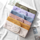 Soft Toweling Hair Accessories Girls Headbands for Face Washing Bath Makeup Hair Band Women Adjustable SPA Facial Headband