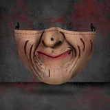 1 masque anti-poussière filtre adulte grande bouche masques faciaux 3D mascara Halloween masculin réutilisable lavable masque de clown mascara divertida
