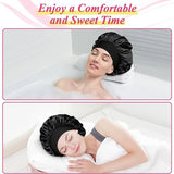 Silk Hat Satin Hat Bonnets for Women Hair Bonnet for Sleeping Hair Night To Sleep Bonnets Silk YM01