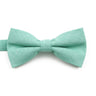 High Quality Mens Solid Color Bowtie Set For Men Children Wedding Party Dinner Accessory Pink Orange Father-son Bow Tie Gift