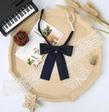 New Fashion Blue Uniform JK Bow Tie Colorful Women's Shirts Bowtie School Wedding Party Bowknot Butterfly Knot Suits Accessories