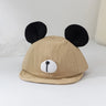 Cute Bear Ear Baby Hat Kids Boy Girl Soft Cotton Peaked Bonnet Caps Children Cartoon Casual Sun Visor Hats