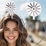 Funny Headbands Creative Hair Clips Loading Symbol Headband Eye-Catching Props Hair Accessories for Ladies Girls Party Daily Use