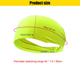 Sports Headbands Quick Dry Running Fitness Sweatband Men Woman Gym Yoga Sweat Hair Bands Yoga Elastic Hairbands Stretch Unisex
