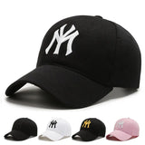 Casquettes de baseball à broderies tendance pour femmes et hommes, casquettes snapback, visières, chapeau de soleil, unisexe, réglables, en coton