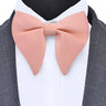 Classic Silk Solid Green Red Black Big Bow Tie for Man Fashion Bowknot Party Business Office Wedding Gift Accessories