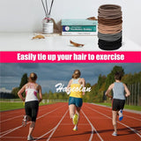 10/30/50Pcs No Damage Elastics Rubber Bands Hair Ties For Thick Curly Hair Ponytail Holders Hair Elastic Band Men Women Girls