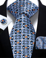 Cravate homme Paisley Jacquard tissé 8 cm formelle affaires mariage cravate poche carré ensemble costume cravate haute qualité fait main Gravata