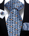 Cravate homme Paisley Jacquard tissé 8 cm formelle affaires mariage cravate poche carré ensemble costume cravate haute qualité fait main Gravata