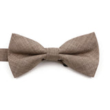 High Quality Mens Solid Color Bowtie Set For Men Children Wedding Party Dinner Accessory Pink Orange Father-son Bow Tie Gift