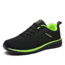 Men Running Sneakers Lightweight Athletic Shoes Classical Mesh Breathable Lace-up Outdoor Walking Shoes Male Tennis Shoes