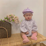 Fashion Cute Baby Knitted Beret Hat Solid Color Children's Warm Hats Autumn Winter Cap For Kids Outdoor Bonnet Accessories Gift