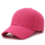 Casquette unisexe décontractée, unie, ajustable, à rabat, style hip-hop, pour homme et femme