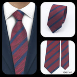 Cravates élégantes à pois pour hommes LYL 7 cm, cravate de luxe avec imprimé géométrique, cadeau pour invités, accessoires de festival pour gentleman