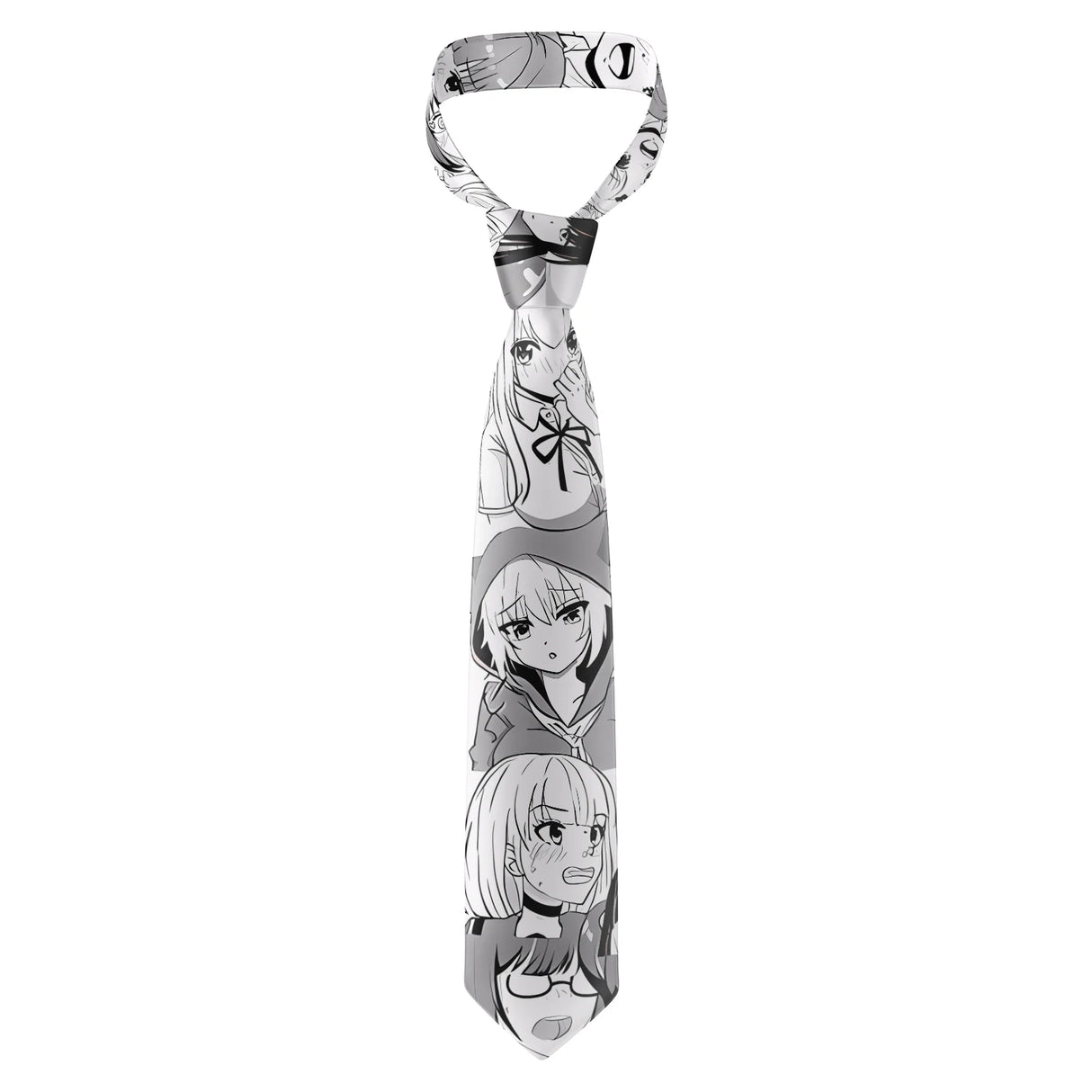 Cravate unisexe pour homme, motif dessin animé, décontractée, créative, nouveauté, accessoires uniques, cadeaux d'affaires, accessoires pour chemises de mariage