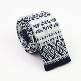 Cravates classiques en tricot pour hommes, cravates décontractées, à pois, à carreaux, pour loisirs, chaudes, pour affaires, mariage, largeur 6 cm