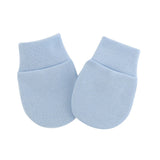 Bonnet pour nouveau-né avec gants, bonnet chaud en coton pour enfants, accessoires pour enfants, bonnet de nuit pour bébés de 0 à 6 mois, automne et hiver