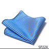 Vangise Brand Newest style  Silk Hanky Man Floral Gray Fit Business lover's day Pocket Square Handkerchiefs