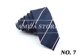 Cravates fines pour hommes et femmes, cravate fine à rayures, motif cachemire, 5 cm, tenue décontractée pour fête, mariage, col étroit, accessoire masculin