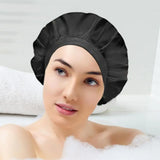 Bonnet de nuit en satin pour femme et homme, bonnet de nuit unisexe, bonnet de douche