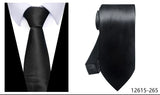 100% Silk Brand Purple Tie Men Necktie High Quality Mix Colors Silk 7.5 cm Gravatas Accessories Wedding April Fool's Day