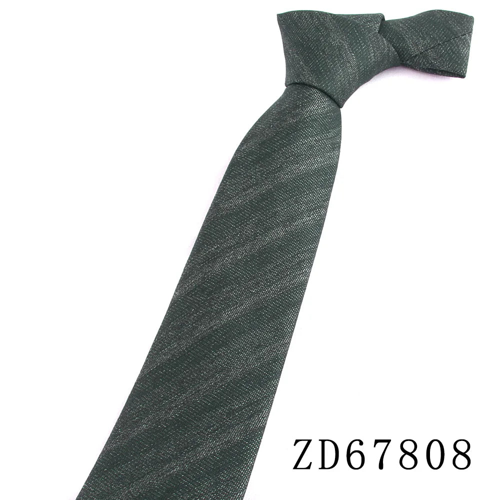 Nouvelles cravates rayées pour hommes et femmes, cravates en coton pour fêtes, affaires, cravates classiques à carreaux, cadeaux pour mariés